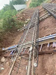 中铁大桥水泥桩检测项目 · 现场照片 2