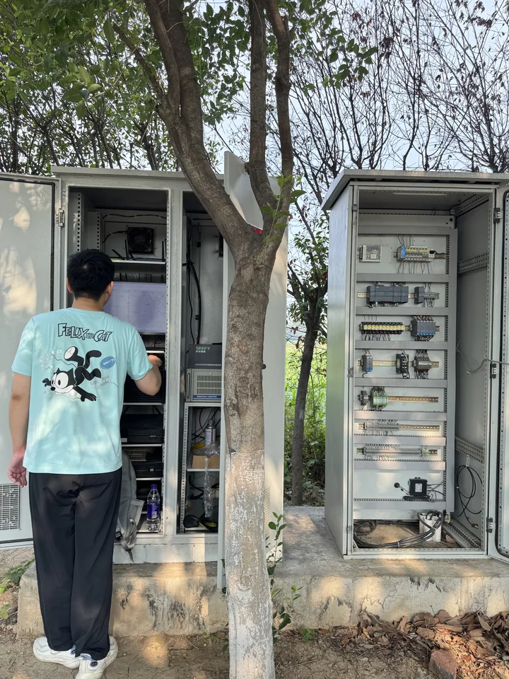 燃气管线泄漏与开挖防护监测 · 现场照片 1
