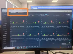 工业电力母线光纤测温项目 · 现场照片 1