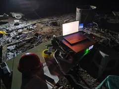 基桩完整性与水泥过程温度场监测 · 现场照片 4
