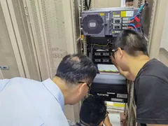 浙江电力OPGW光缆应变监测 · 现场照片 3