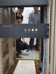 浙江电力OPGW光缆应变监测 · 现场照片 4