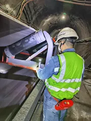Conveyor temperature monitoring in the field · Project photo 2