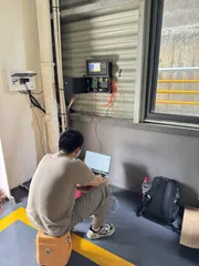 Forklift factory DTS fire-warning project · Project photo 1