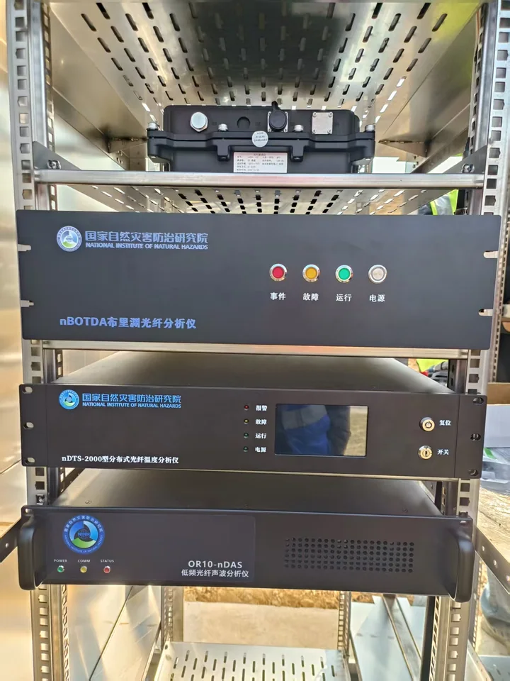 Geohazard monitoring with BOTDA and DAS for emergency management · Project photo 3