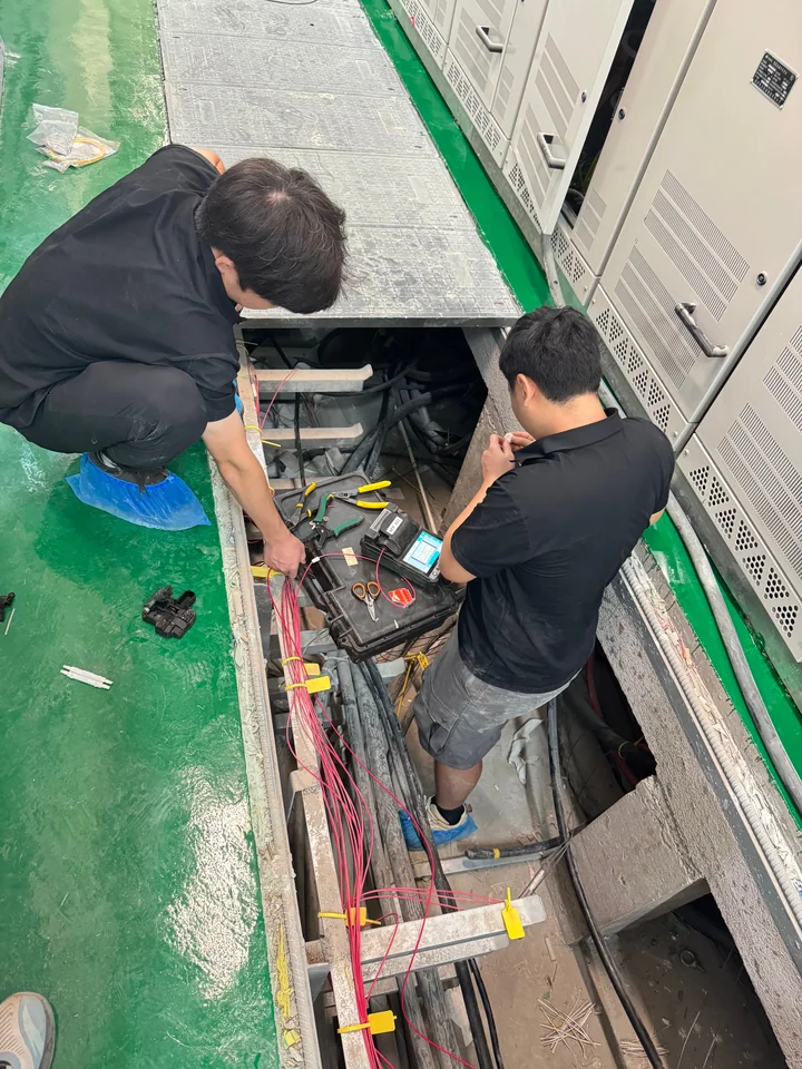 Hangzhou critical electrical-asset temperature monitoring · Project photo 3