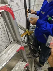 Hangzhou Building J data-center cable monitoring · Project photo 1