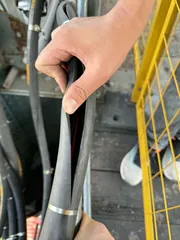 南京长江大桥桥下光纤测温项目 · 现场照片 4